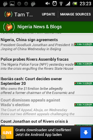 Nigeria News Screenshot 1