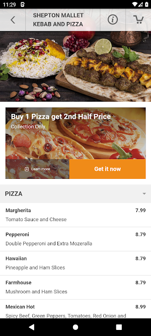 Shepton Mallet Kebab And Pizza Screenshot 2