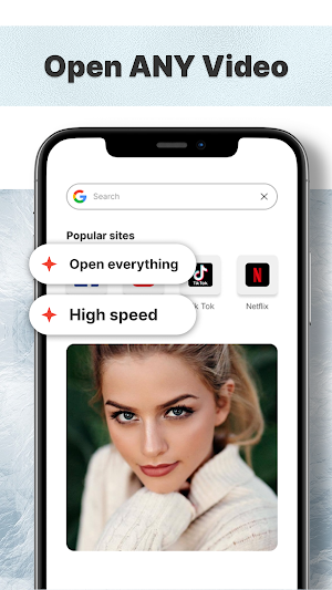 X Browser Screenshot 1
