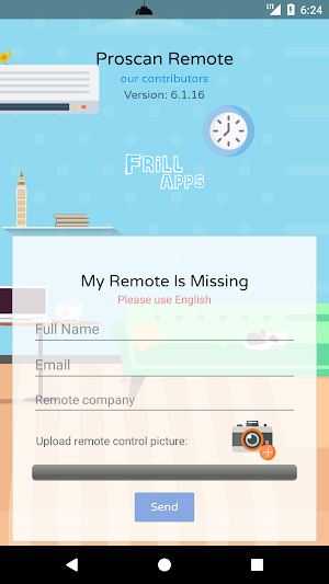 Remote Control For ProScan TV Screenshot 3