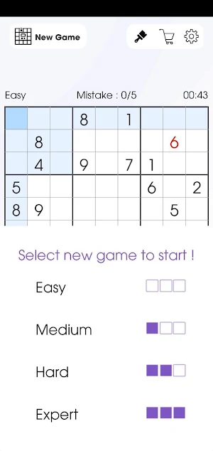 Sudoku classic Screenshot 3