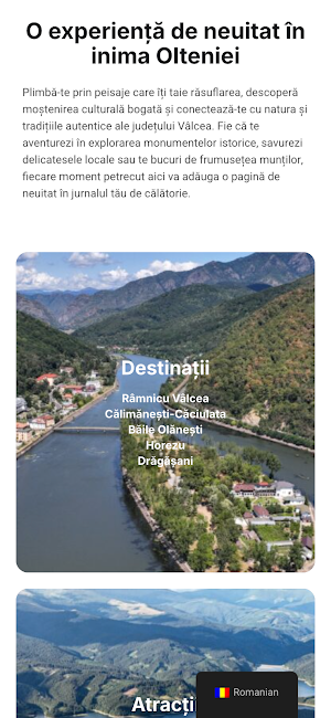 Visit Valcea Screenshot 1