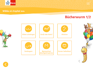 Bücherwurm Deutsch Klasse 1-4 Screenshot 2