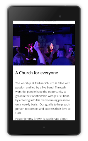 Radiant Church Ann Arbor Screenshot 3