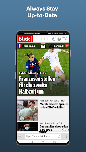 Schweiz Zeitungen Screenshot 3
