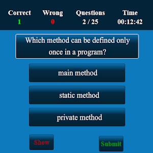 J2EE MCQ Screenshot 2