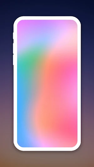 Pastel Gradient Wallpaper Screenshot 3