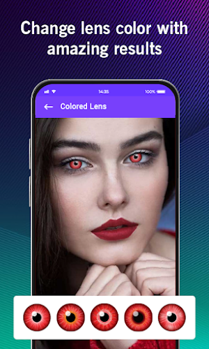 Eye lenses | Eyes Color Changer: Edit photos Screenshot 1