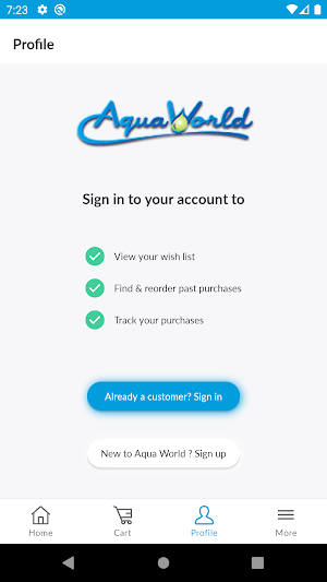 Aqua World App screenshot 8