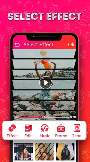 Birthday Video Maker With Song Screenshot 2