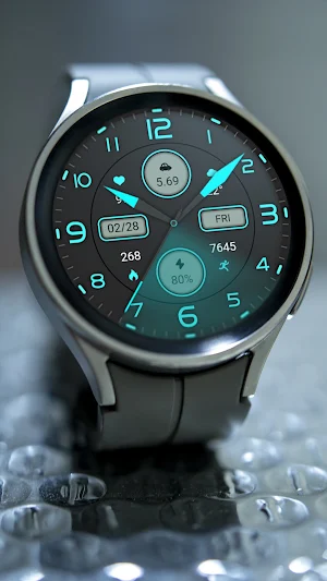 ZKin Watch Blue Firefly Quartz Screenshot 2