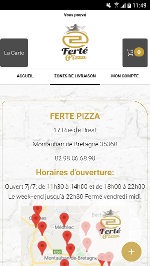 FERTE PIZZA Screenshot 3