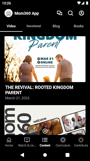 Christian Mom App Screenshot 2