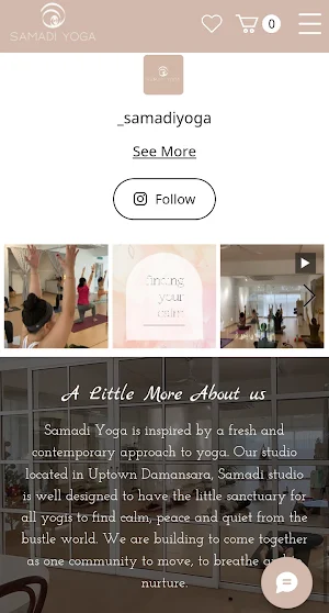 SAMADI YOGA Screenshot 2