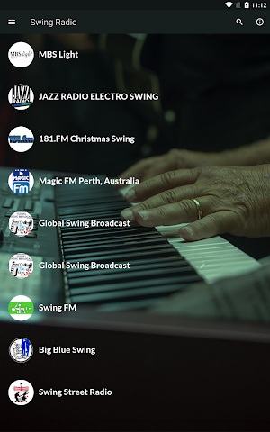 Swing Music Radio Stations Screenshot 0