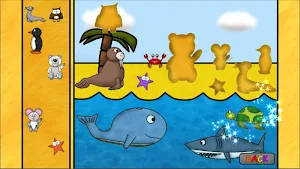 Kids Animal Puzzles - Golden Screenshot 0