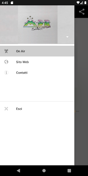 MDR (Montella Digital Radio) Screenshot 1