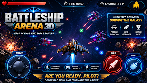 3D battleship arena Screenshot 1