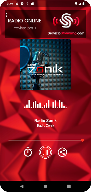 Radio Zonik Screenshot 1