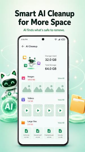 Smart Cleaner - Junk Cleanup Screenshot 1