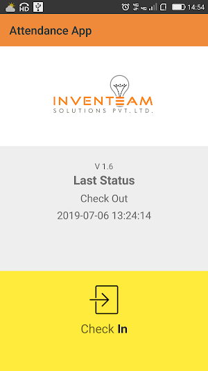 Attendance App Screenshot 2