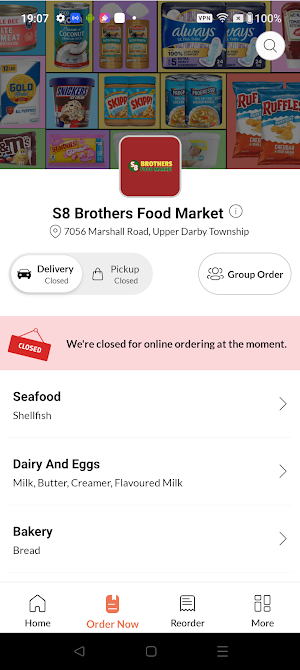S8 Brothers Food Market Screenshot 1