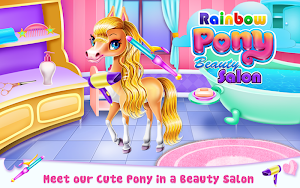 Rainbow Pony Beauty Salon Screenshot 2