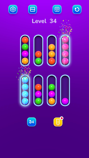 Ball Sort Color Sorting Puzzle Screenshot 1