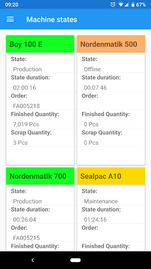 FASTEC 4 PRO Mobile Client Screenshot 2