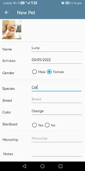 MyPet - Pets Medical Records Screenshot 0