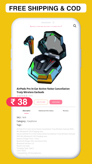 Earphone Online Shopping App Screenshot 2