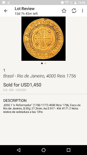 Río de la Plata Numismática Screenshot 2