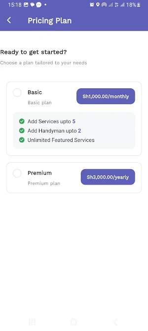Kibaruwa Provider Screenshot 2