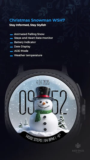 Reddice Christmas SnowMan WSH7 Screenshot 2