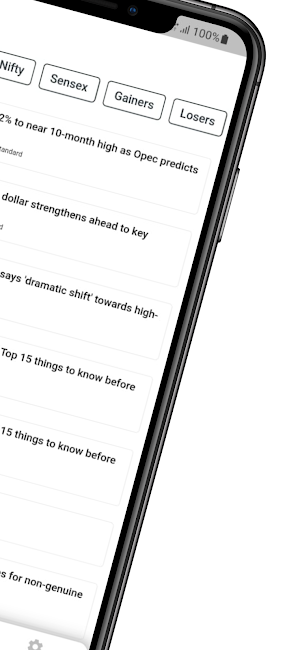 Stock Market News Screenshot 1