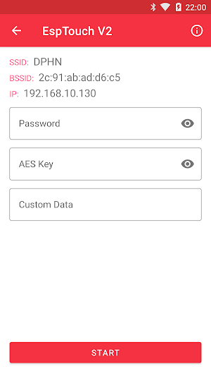 Esptouch Screenshot 2