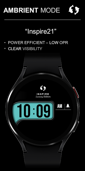 Modern Digital Watch Face IN21 Screenshot 2