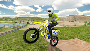 Police Bike Chase City Driving Screenshot 1
