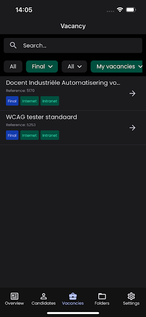 Ubeeo ATS Screenshot 3