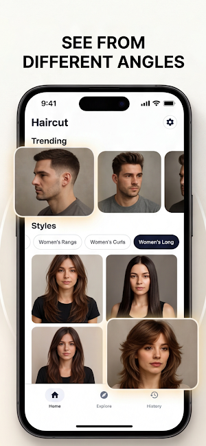 HairCut: AI Hairstyle & Color Screenshot 3