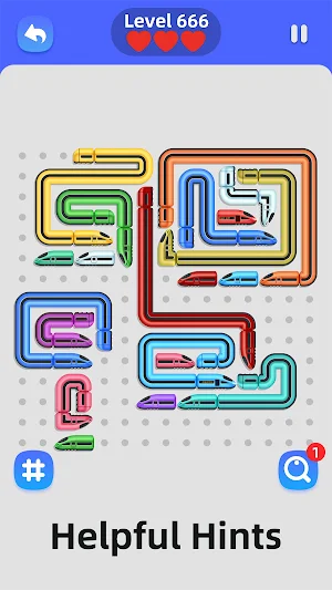 Rail Arrow Jam: Escape Puzzle Screenshot 3