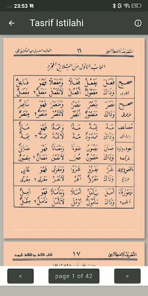 Amsilah Tasrifiyah Screenshot 1