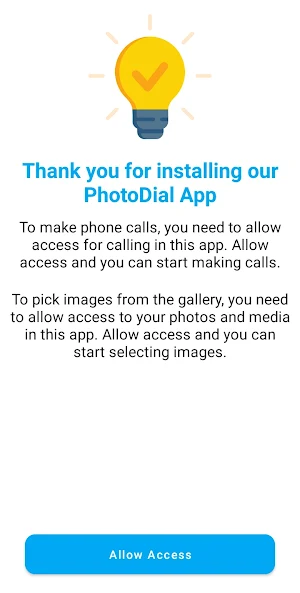 PhotoDial - Dial with Photo Screenshot 2