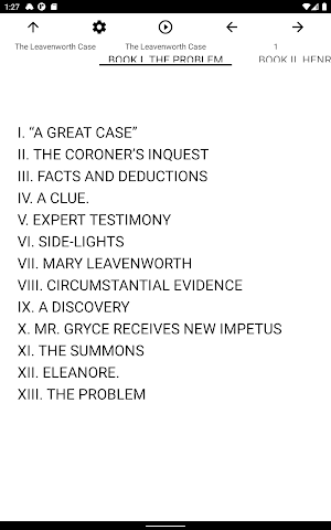 Book, The Leavenworth Case Screenshot 3
