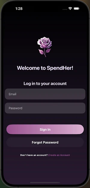 SpendHer Hotline Screenshot 0