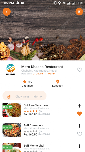 Mero Khaana Screenshot 2