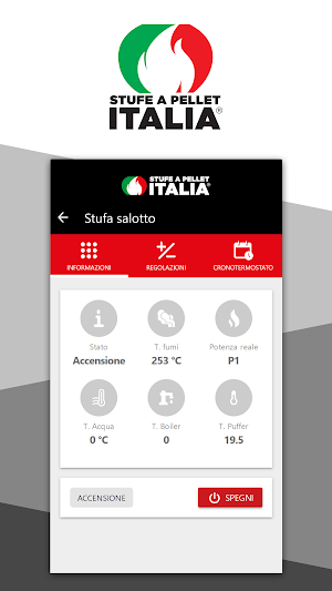 Stufe a pellet Italia Screenshot 0