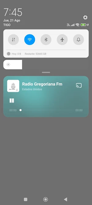 Radio Gregoriana Fm Screenshot 2