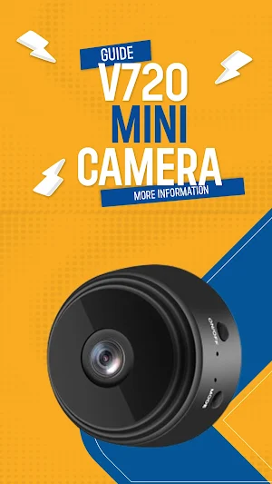 V720 mini camera App Hint Screenshot 1