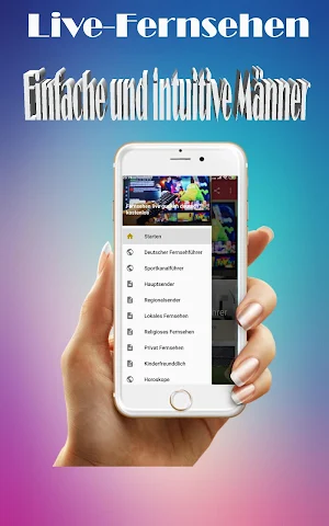Watch live TV in German for free Screenshot 2